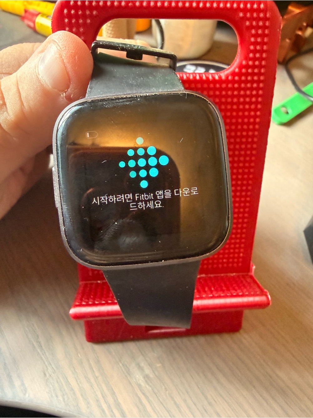 fitbit Versa 2 Smartwatch in Black with Silicone Band